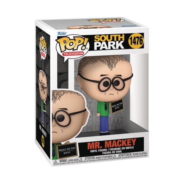 STL288968 POP TV SOUTH PARK MR MACKEY W/SIGN VIN FIG