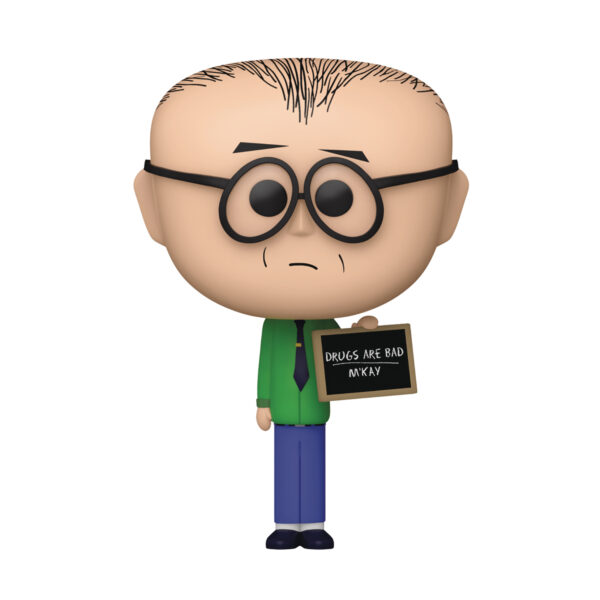 STL288968_1 POP TV SOUTH PARK MR MACKEY W/SIGN VIN FIG