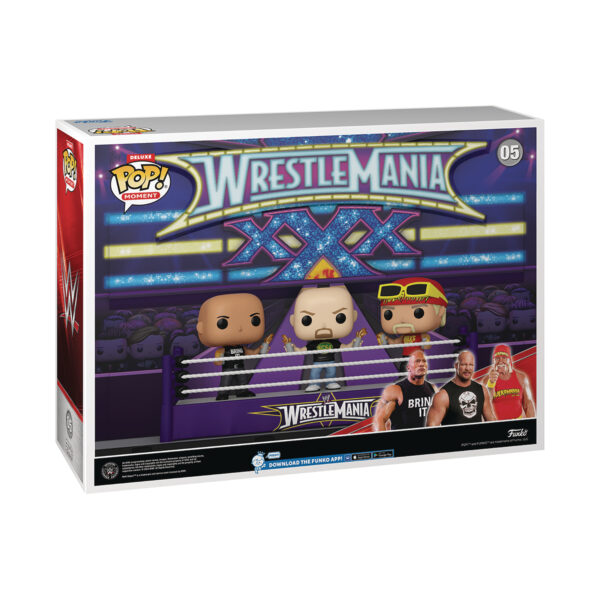 POP MOMENTS DLX WWE WM 30 TOAST VIN FIG