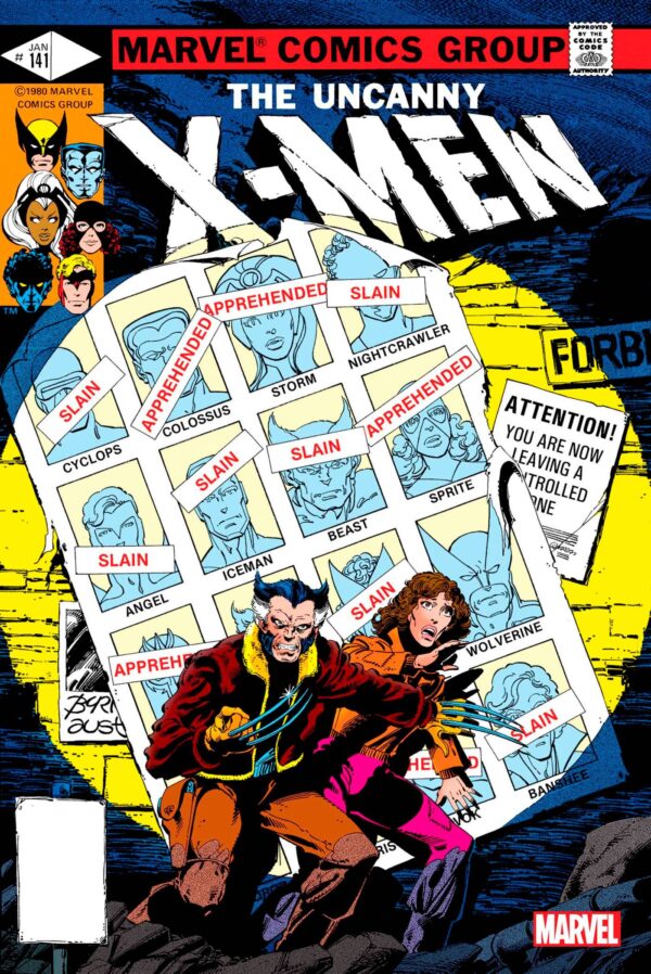STL289941 X-MEN #141 FACSIMILE EDITION FOIL VAR