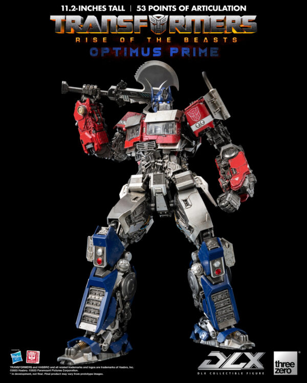 TRANSFORMERS RISE OF THE BEASTS DLX OPTIMUS PRIME 11.2IN FIG