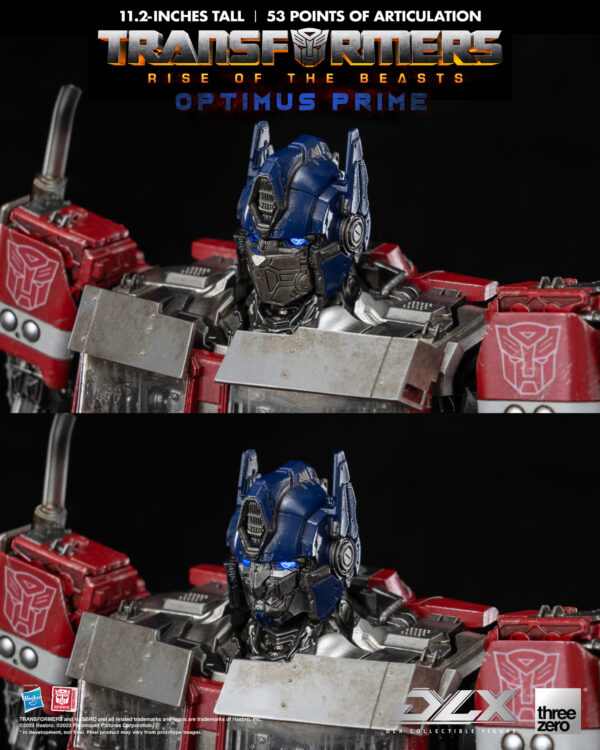 TRANSFORMERS RISE OF THE BEASTS DLX OPTIMUS PRIME 11.2IN FIG