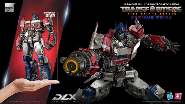 TRANSFORMERS RISE OF THE BEASTS DLX OPTIMUS PRIME 11.2IN FIG