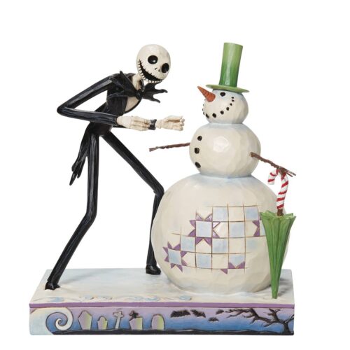 NBX DISNEY TRADITIONS JACK DISCOVERS SNOWMAN FIG