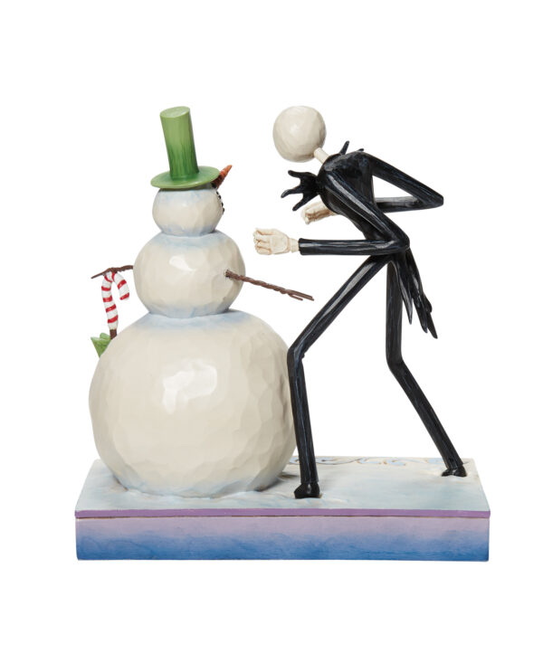 STL290427_2 NBX DISNEY TRADITIONS JACK DISCOVERS SNOWMAN FIG