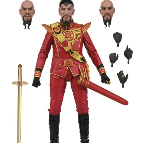 STL290542 KING FEATURES FLASH GORDON MING RED MILITARY 7IN AF
