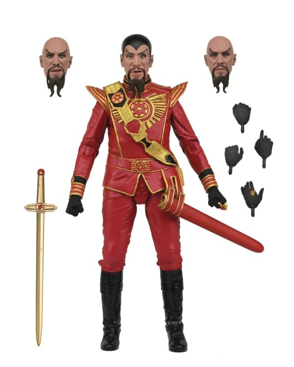 STL290542 KING FEATURES FLASH GORDON MING RED MILITARY 7IN AF