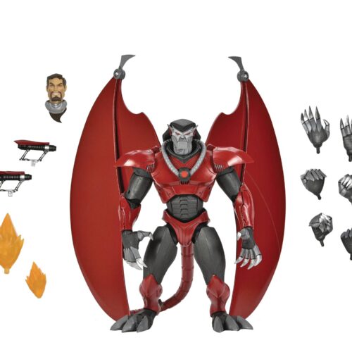 STL290687 GARGOYLES ULT ARMORED DAVID XANATOS 7IN AF
