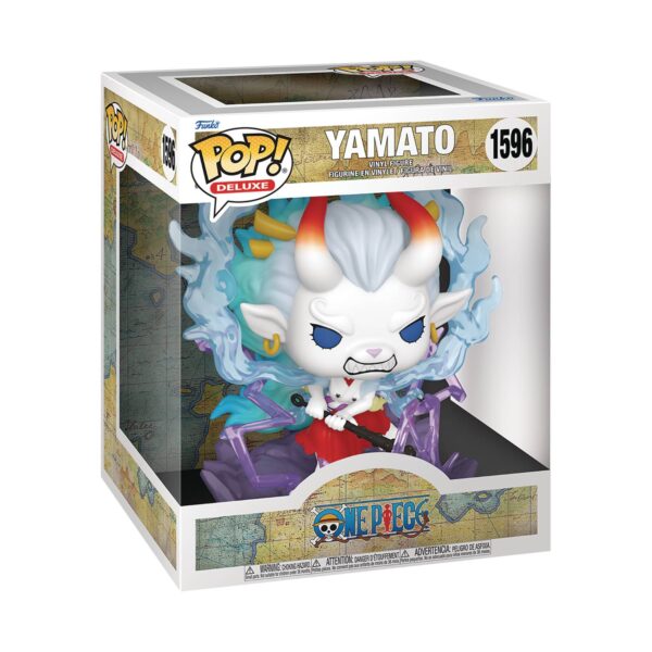 STL292177 POP DELUXE ONE PIECE YAMATO MANBEAST FORM VIN FIG