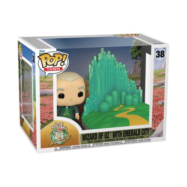 STL292199 POP TOWN WIZARD OF OZ EMERALD CITY WIZARD VIN FIG