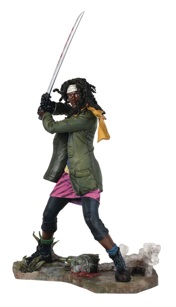 STL292528 WALKING DEAD GALLERY MICHONNE PVC STATUE