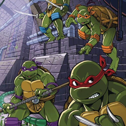 STL295183 TMNT SATURDAY MORNING ADV 2023 #8 CVR D 25 ESCORZAS FA
