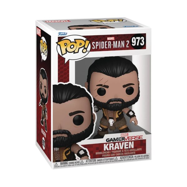 STL296170 POP GAMES SPIDER-MAN 2 KRAVEN VIN FIG