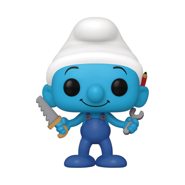 POP TV SMURFS HANDY SMURF VIN FIG
