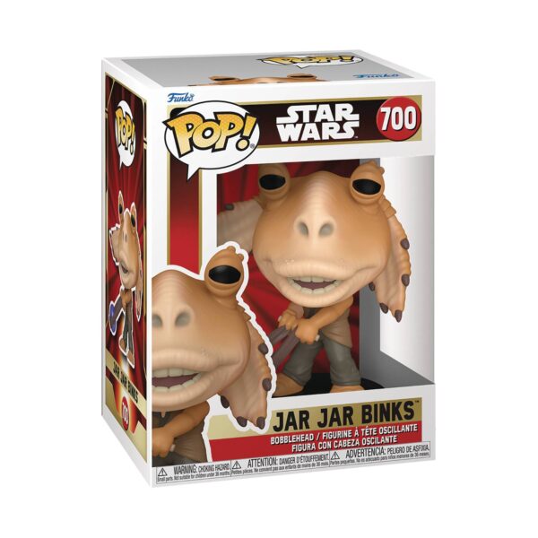 STL296198 POP STAR WARS STAR WARS JAR JAR BINKS W/ BOOMA BALLS VIN FIG