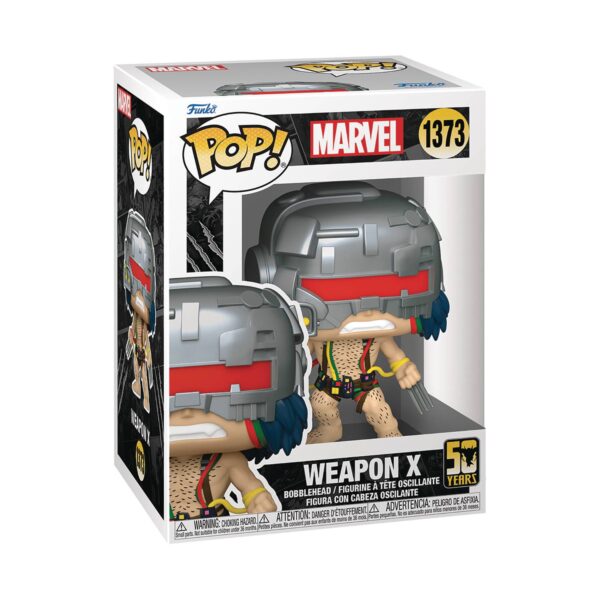 STL296214 POP MARVEL WOLVERINE 50TH ULT WEAPON X VIN FIG