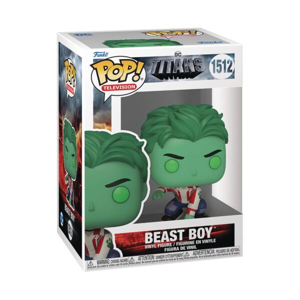 STL296222 POP TV TITANS S1 BEAST BOY VIN FIG