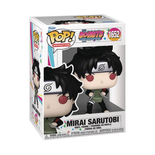 STL296251 POP ANIMATION BORUTO MIRAI SARUTOBI VIN FIG