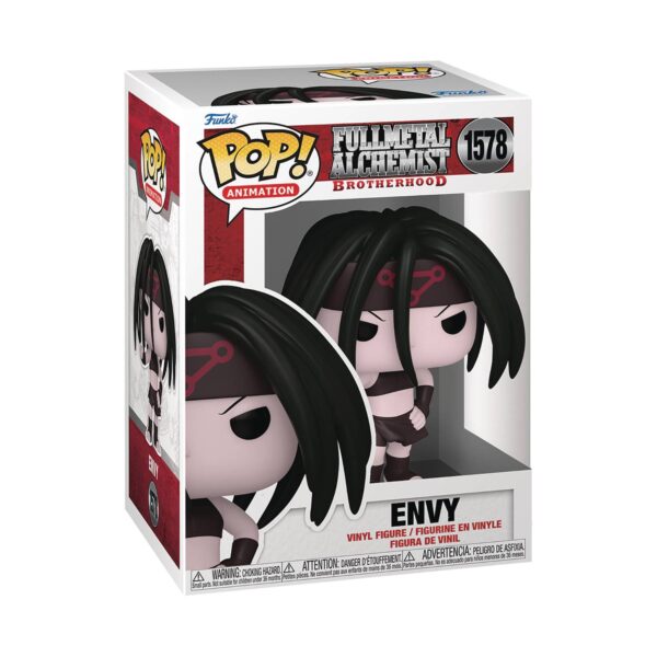 STL296262 POP ANIMATION FULLMETALALCHEM BROHOOD ENVY VIN FIG