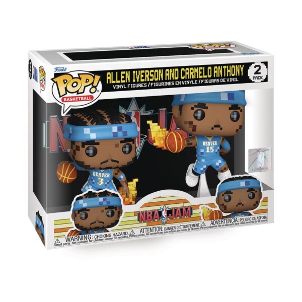 POP NBA JAM NUGGETS IVERSON/ANTHONY 2PK VIN FIG