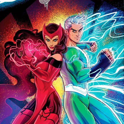 STL297604 SCARLET WITCH QUICKSILVER #1 LUCIANO VECCHIO FOIL VAR