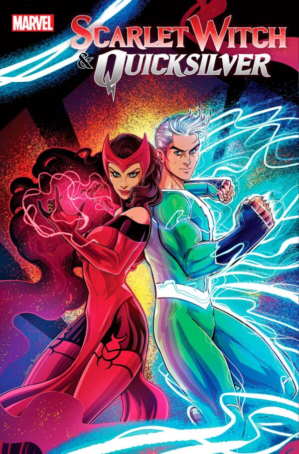 SCARLET WITCH QUICKSILVER #1 LUCIANO VECCHIO FOIL VAR