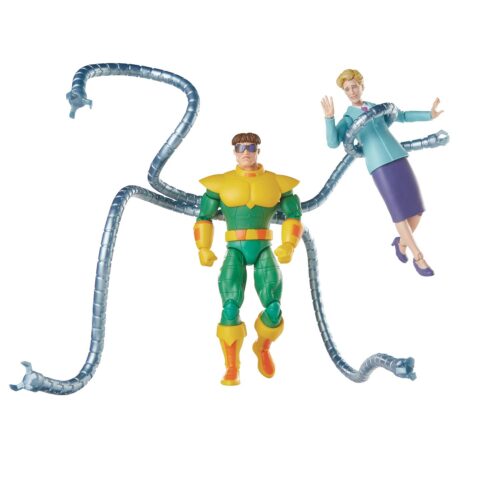 STL297649 SPIDER-MAN LEGENDS VHS DOC OCK & AUNT MAY 6IN AF 2PK