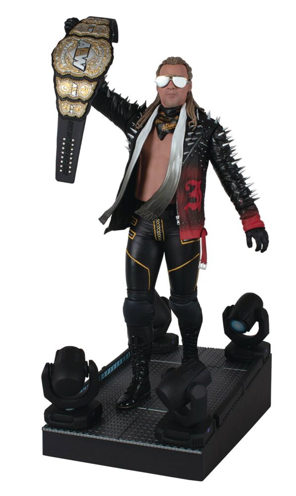 STL298646 AEW GALLERY CHRIS JERICHO PVC DIORAMA