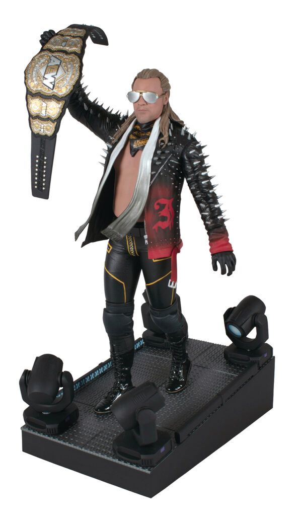 STL298646_1 AEW GALLERY CHRIS JERICHO PVC DIORAMA