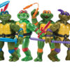 STL298680_2 TMNT TOON TURTLES 4 PCK AF SET