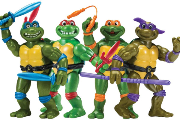 STL298680_2 TMNT TOON TURTLES 4 PCK AF SET