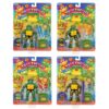 STL298680_3 TMNT TOON TURTLES 4 PCK AF SET