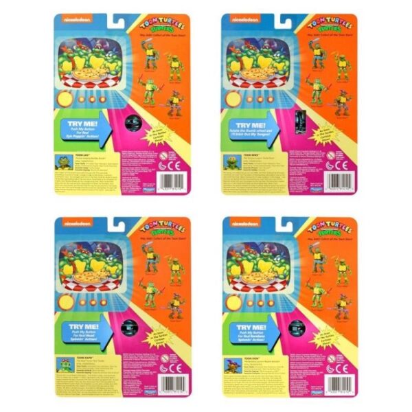 STL298680_5 TMNT TOON TURTLES 4 PCK AF SET
