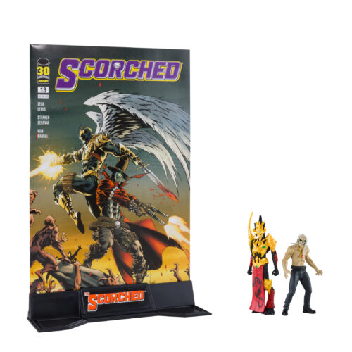 STL298970_1-1 SPAWN WV2 FREAK & MANDARIN 3IN AF W/COMIC 2PK