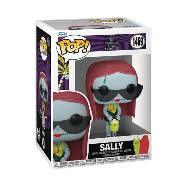 STL300691 POP DISNEY NBX SALLY W/GLASSES BEACH VIN