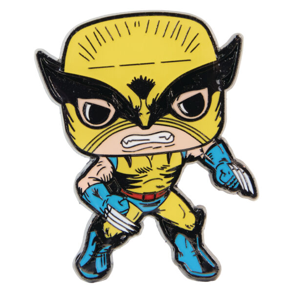 FUNKO POP 4PK PIN MARVEL WOLVERINE 50TH ANNI