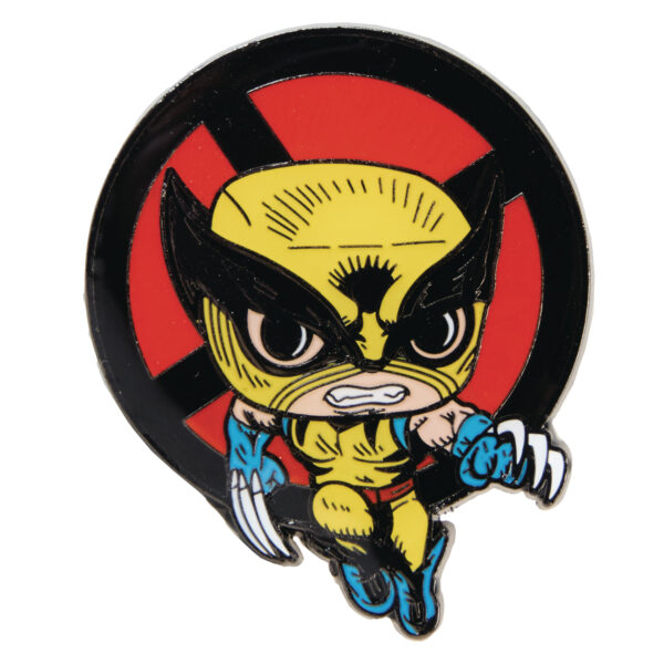 FUNKO POP 4PK PIN MARVEL WOLVERINE 50TH ANNI