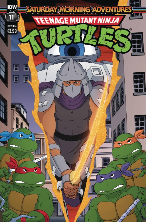 STL303232 TMNT SATURDAY MORNING ADV 2023 #11 CVR A SCHOENING