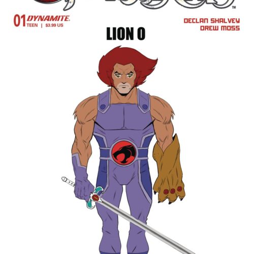 STL303276 THUNDERCATS #1 CVR P 10 COPY INCV MOSS LION O DESIGN ORIGINA