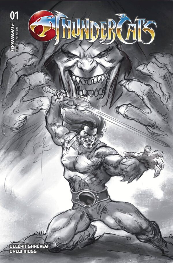 THUNDERCATS #1 CVR R 15 COPY INCV PARRILLO LINE ART