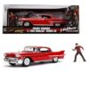 HWR NIGHTMARE ON ELM ST 58 CADILLAC W/FREDDY FIG 1/24 VEH
