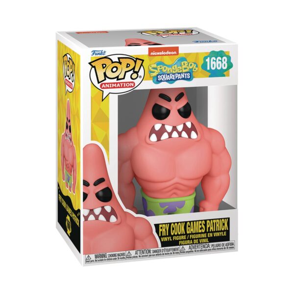 POP TV SPONGEBOB SQUAREPANTS 25TH PATRICK W MUSCLES VIN FIG
