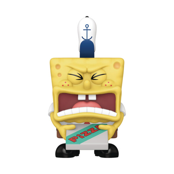 STL303626_1 POP TV SPONGEBOB SQUAREPANTS 25TH SPONGEBOB W PIZZA VIN FIG