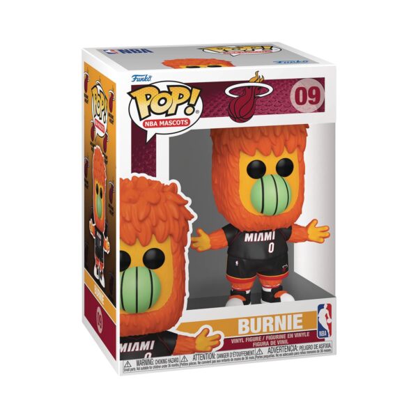 STL303660 POP NBA MASCOTS MIAMI BURNIE VIN FIG