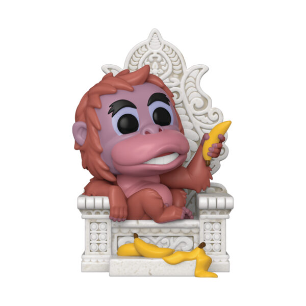 POP DELUXE THE JUNGLE BOOK S2 KING LOUIE ON THRONE VIN FIG