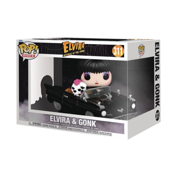 STL303692 POP RIDES DLX ELVIRA W MACABRE MOBILE VIN FIG