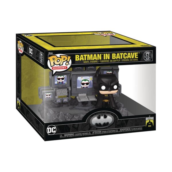 POP MOMENTS BATMAN 85TH BATMAN IN BATCAVE VIN FIG