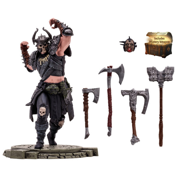 STL304053_6 DIABLO IV 6IN WV1 DEATH BLOW BARBARIAN AF