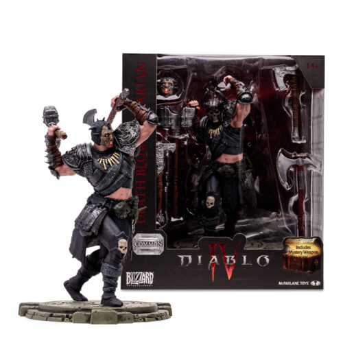 STL304053_8 DIABLO IV 6IN WV1 DEATH BLOW BARBARIAN AF