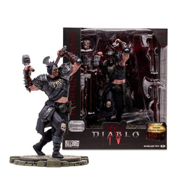 STL304053_8 DIABLO IV 6IN WV1 DEATH BLOW BARBARIAN AF
